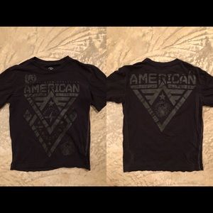 Boys size small American Fighter Shirt